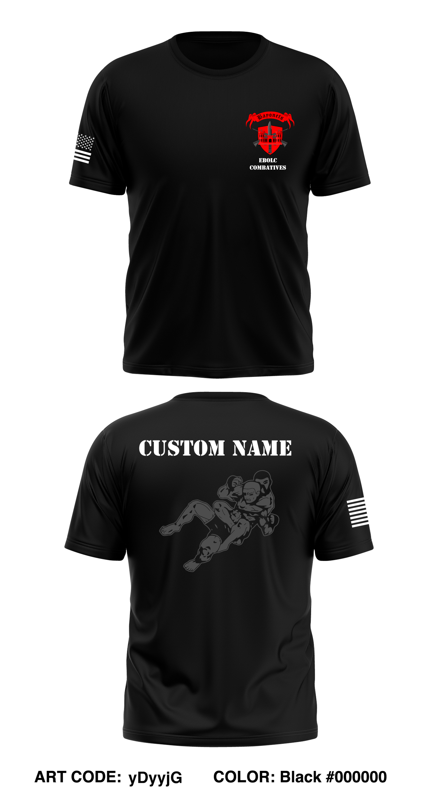 CUSTOM EBOLC, 554, 1st EN BDE Core Men's SS Performance Tee - yDyyjG