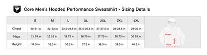 LMPD SRT Core Men's Hooded Performance Sweatshirt - zBepXV