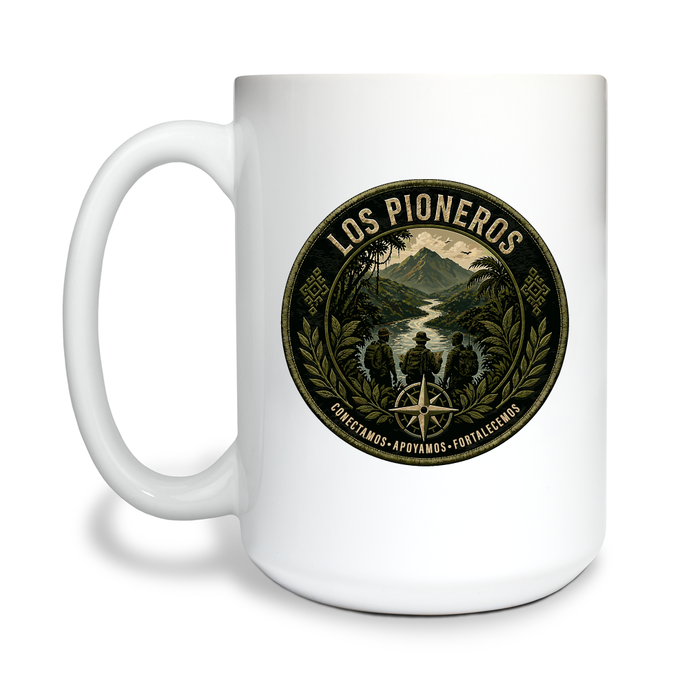 CAT 844, D Co, 98th CA BN (SO) (A) 15 oz White Ceramic Mug - 3zZSkj