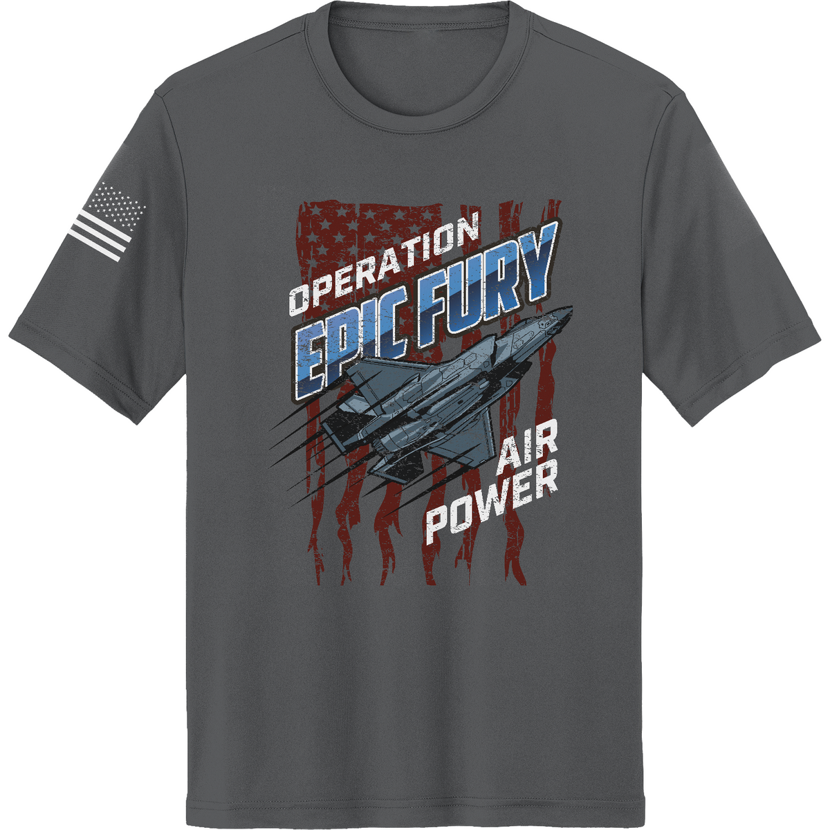 CUSTOM Operation Epic Fury Hi-Tech SS Performance Tee - Stealth