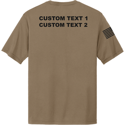 CUSTOM Operation Epic Fury Hi-Tech SS Performance Tee - Thunder