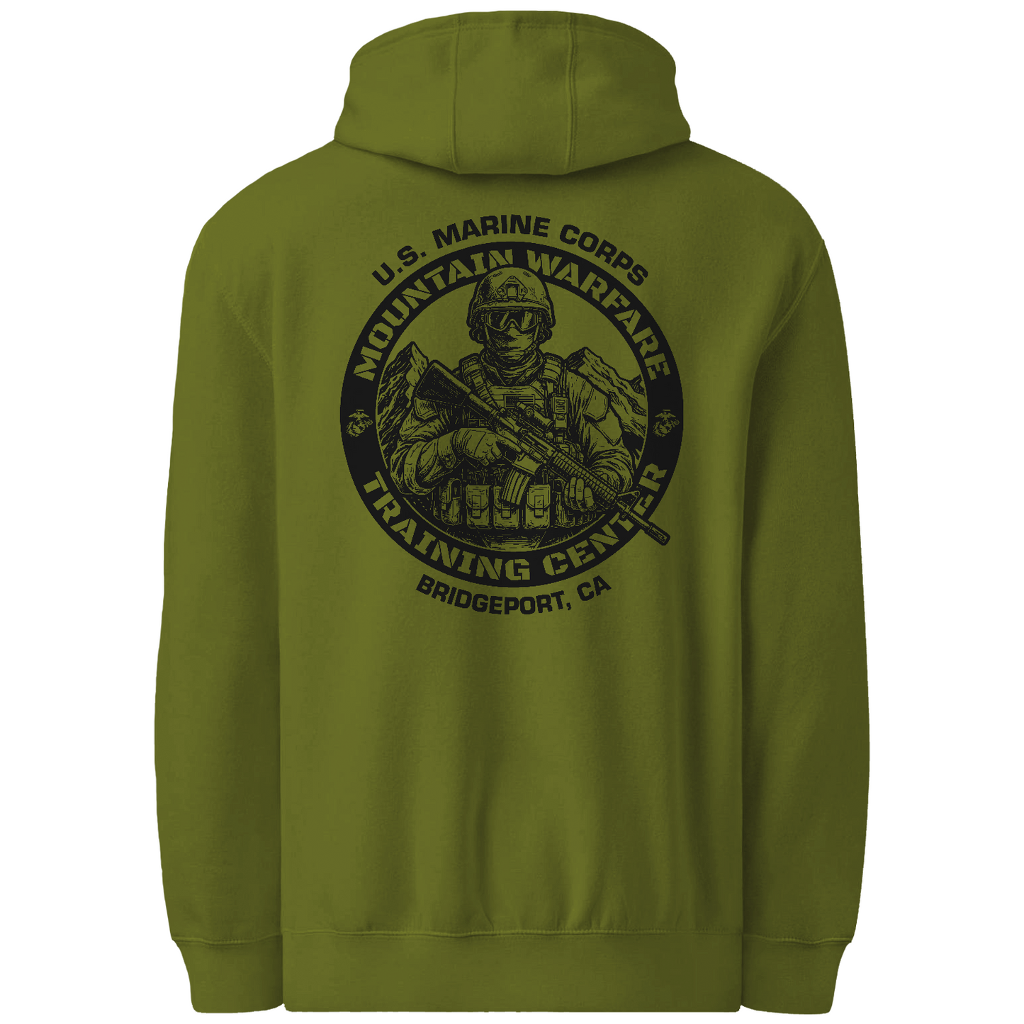 MCMWTC Comfort Unisex Hooded Sweatshirt - Circle Badge