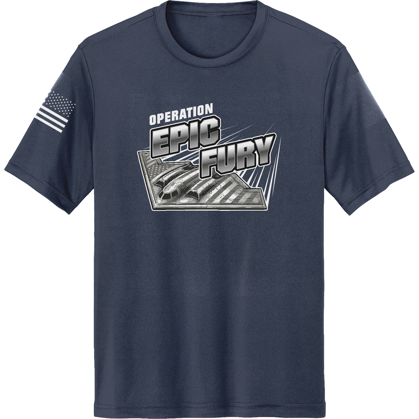 CUSTOM Operation Epic Fury Hi-Tech SS Performance Tee - Supersonic