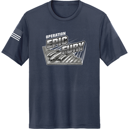 CUSTOM Operation Epic Fury Hi-Tech SS Performance Tee - Supersonic
