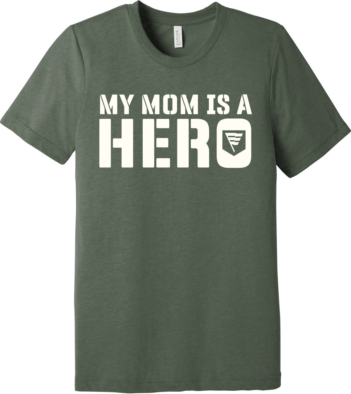 Emblem Comfort Unisex Triblend SS Tee - My Mom is a Hero
