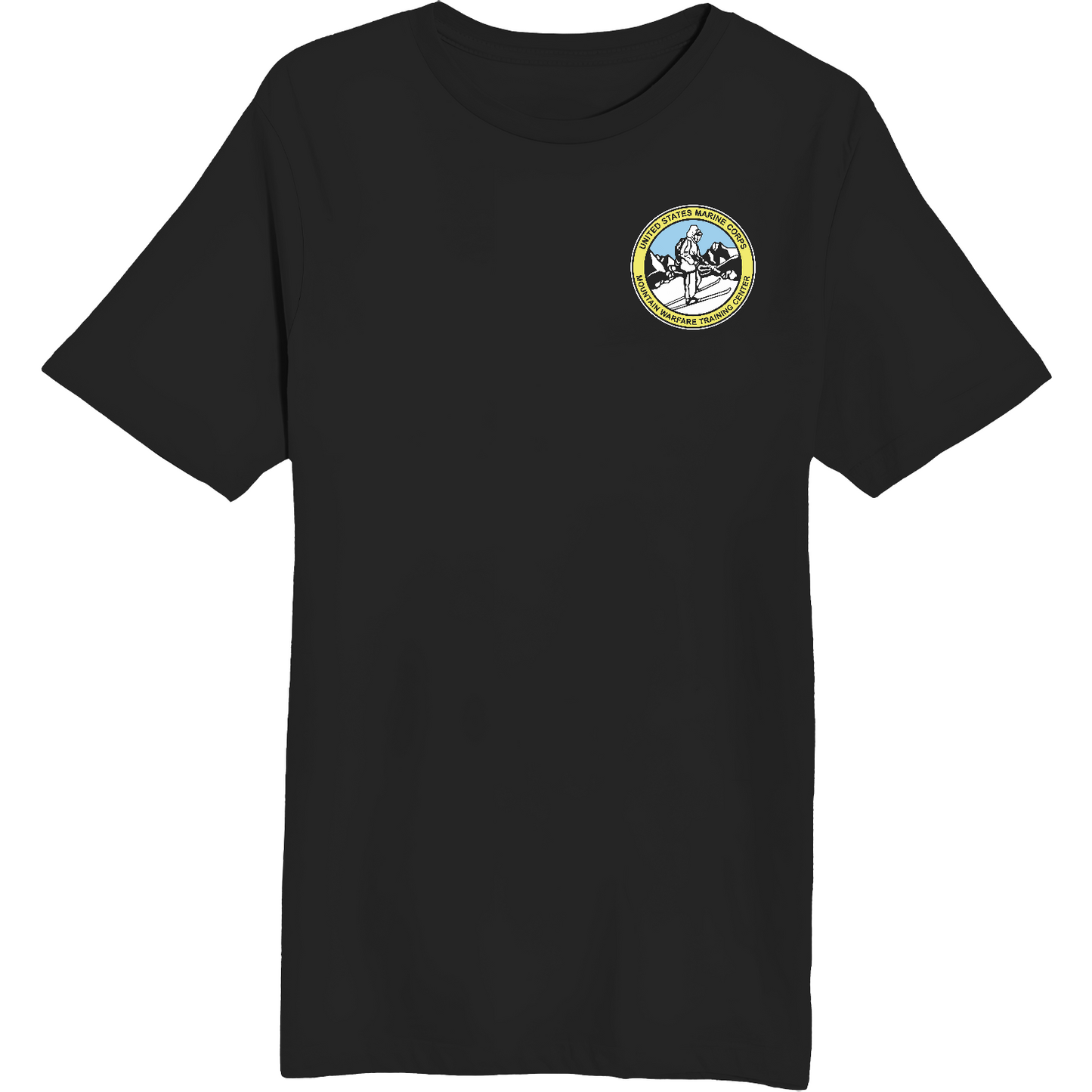 Marine Corps Mountain Warfare Training Center Comfort Unisex Cotton SS Tee - X5wvj6