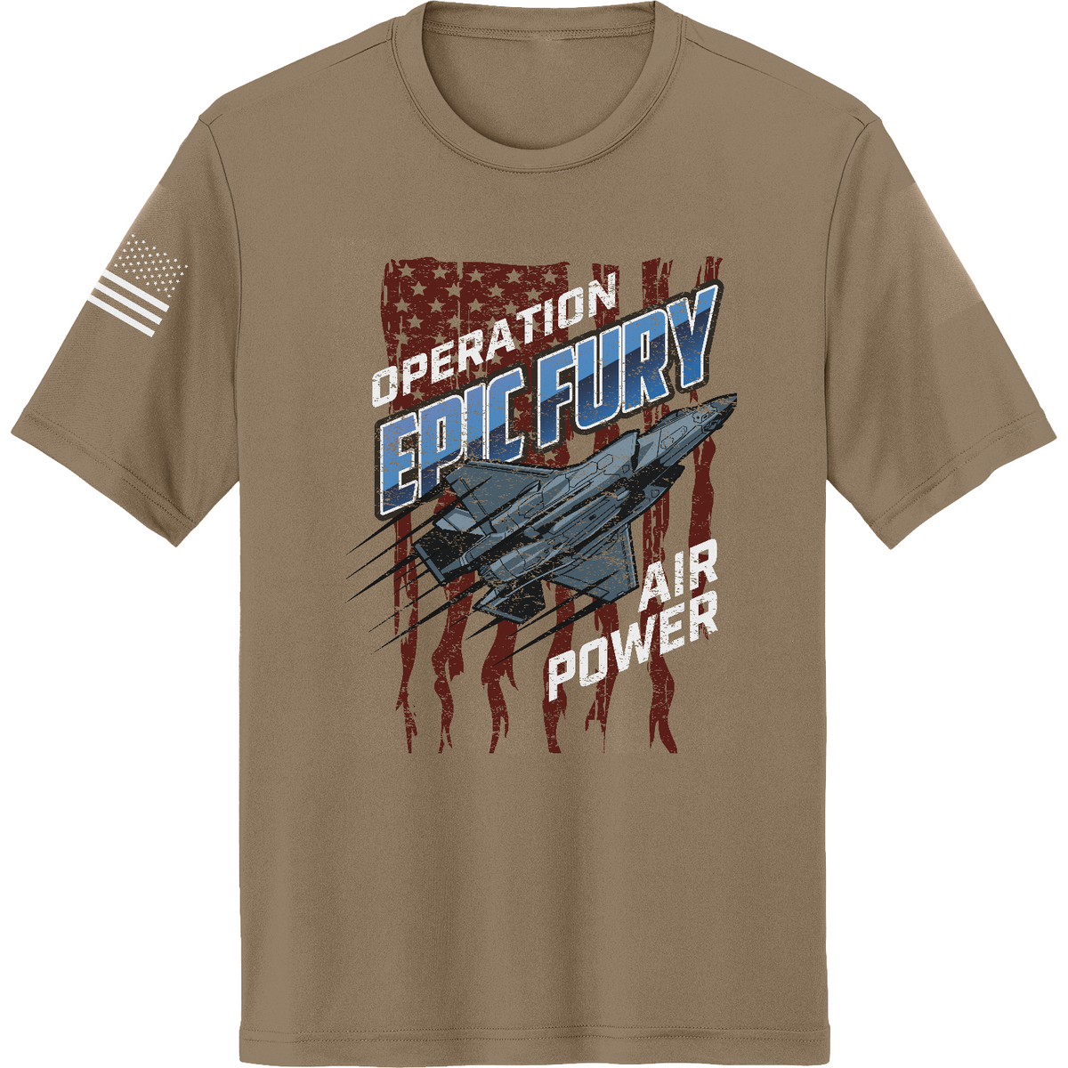 CUSTOM Operation Epic Fury Hi-Tech SS Performance Tee - Stealth