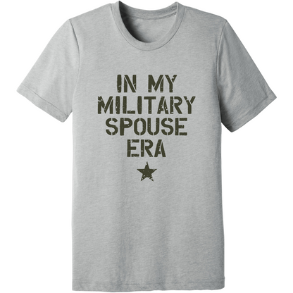 Emblem Comfort Unisex Triblend SS Tee - Military Spouse Era