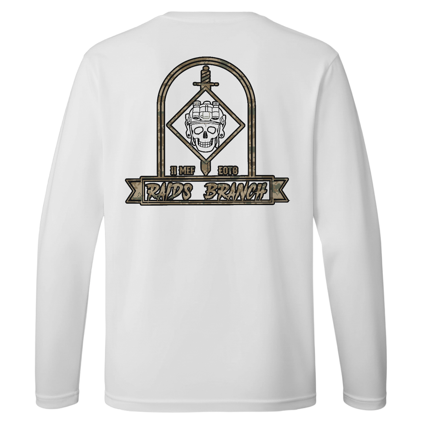 II MEF EOTG, Amphibious Raids Branch Hi-Tech LS Performance Tee - 9T3JPV