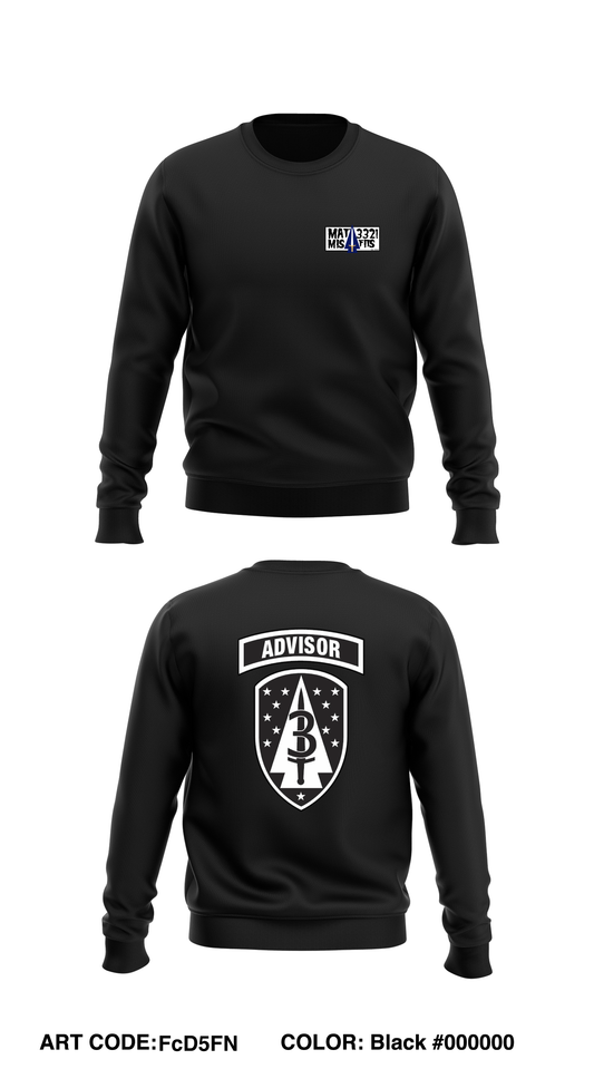 MAT 3321 Core Men's Crewneck Performance Sweatshirt - FcD5FN