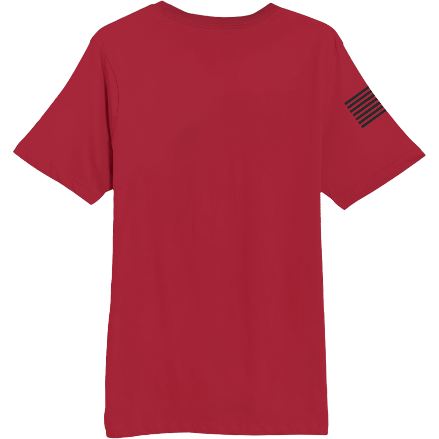 Emblem Basics Comfort Unisex Cotton SS Tee - Black Flag