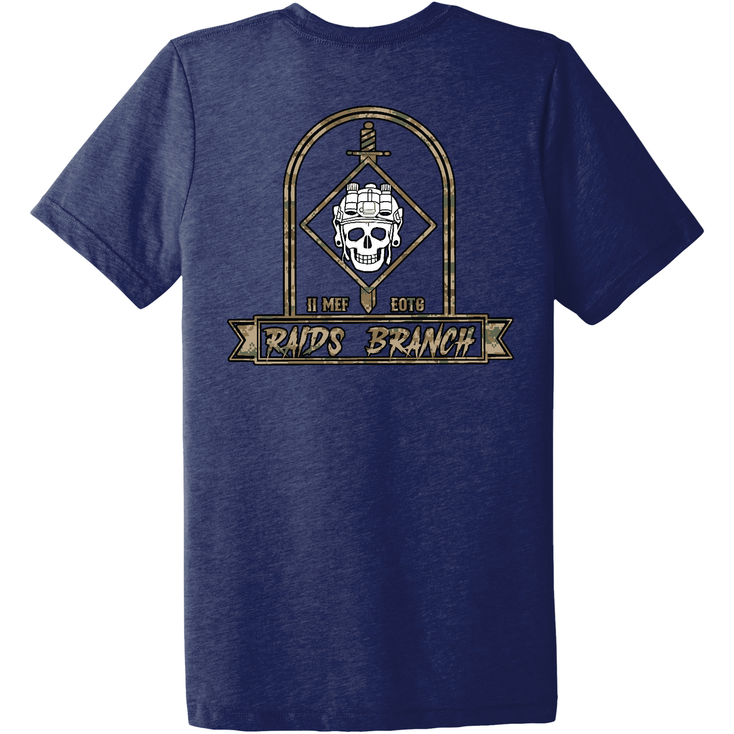 II MEF EOTG, Amphibious Raids Branch Comfort Unisex Triblend SS Tee - 9T3JPV