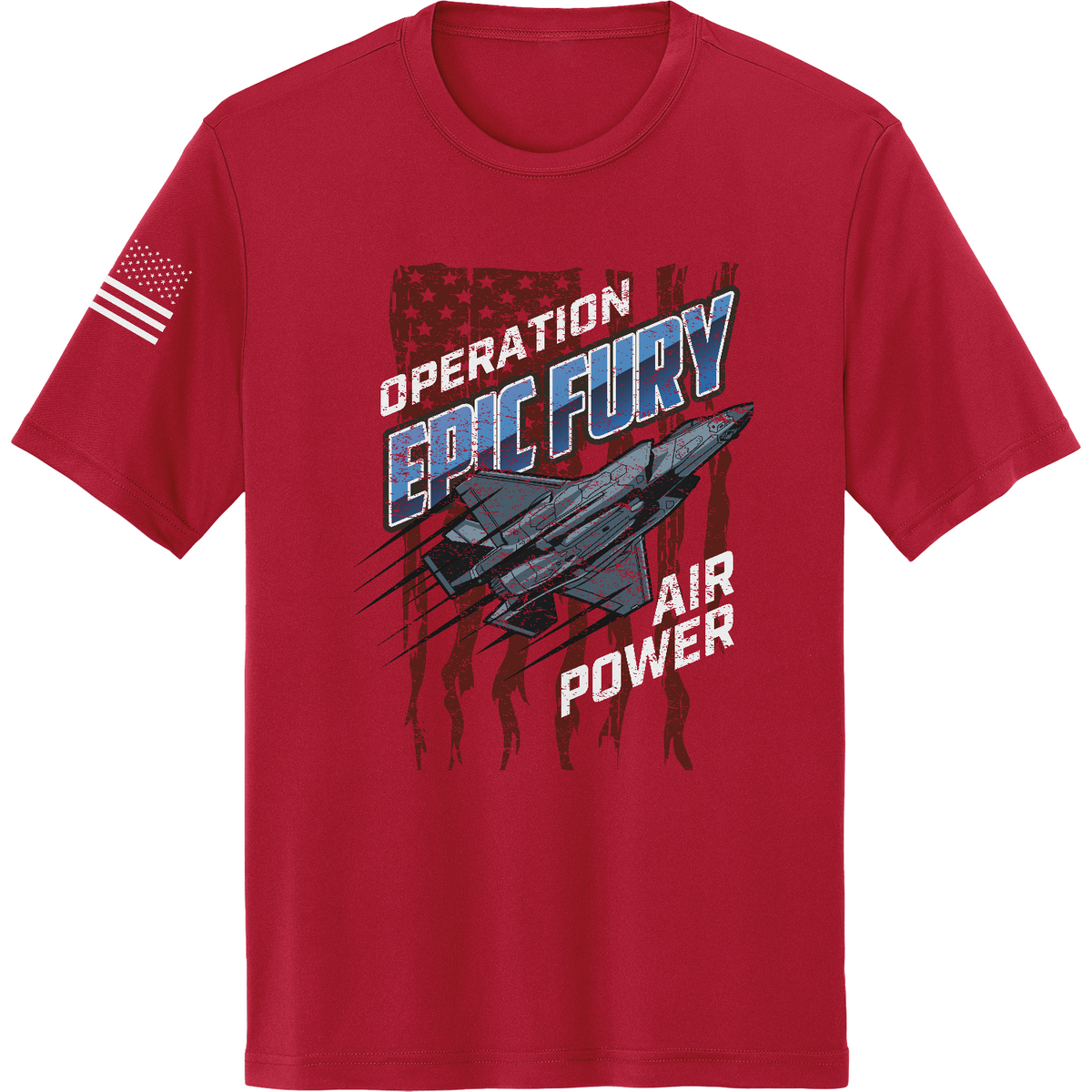 CUSTOM Operation Epic Fury Hi-Tech SS Performance Tee - Stealth