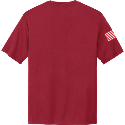 Emblem Basics Hi-Tech SS Performance Tee - Color Flag