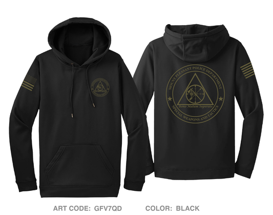 Mount Pleasant Police SWAT DTF Performance Hoodie - GFV7QD