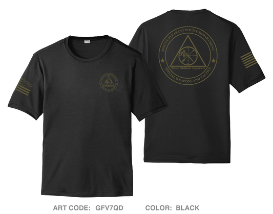 Mount Pleasant Police SWAT DTF Unisex Performance SS Tee - GFV7QD