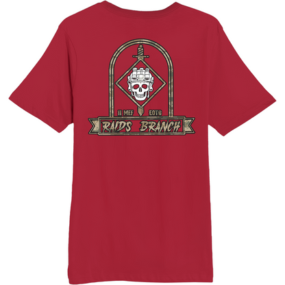 II MEF EOTG, Amphibious Raids Branch Comfort Unisex Cotton SS Tee - 9T3JPV