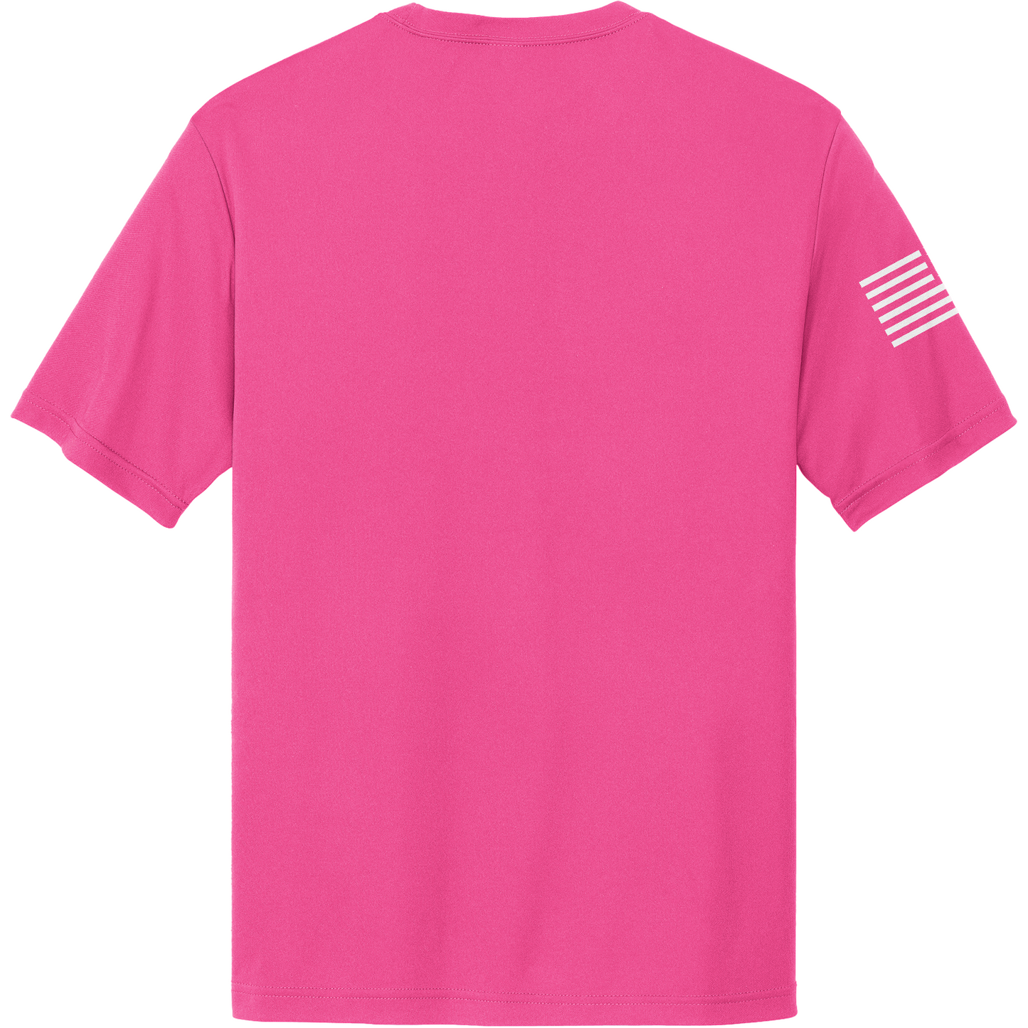 Emblem Basics Hi-Tech SS Performance Tee - White Flag