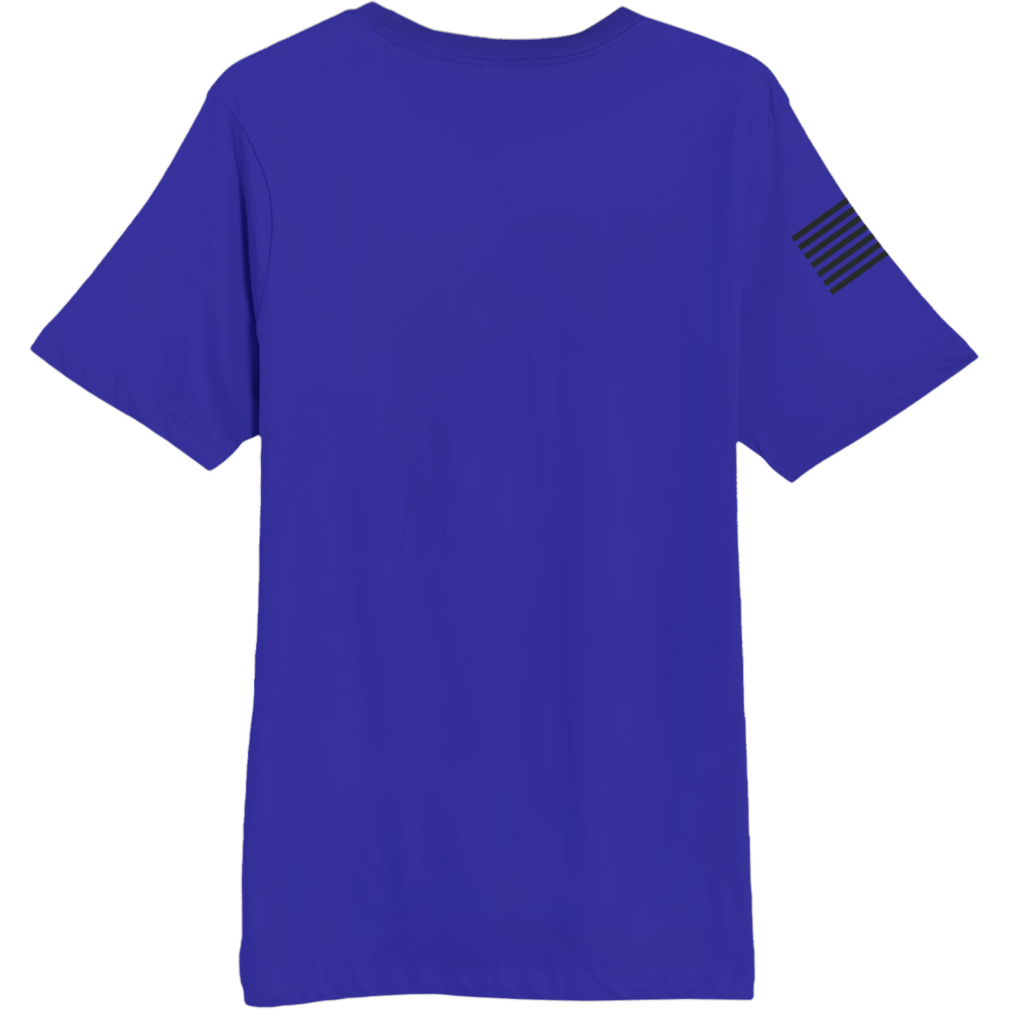 Emblem Basics Comfort Unisex Cotton SS Tee - Black Flag