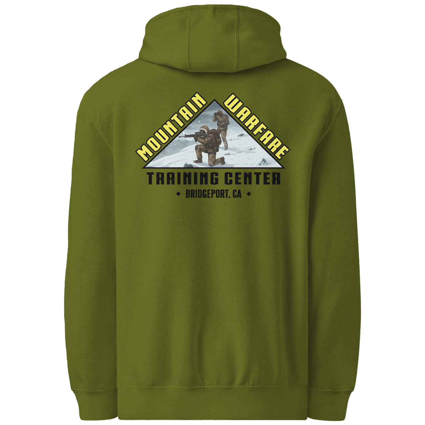 Marine Corps Mountain Warfare Training Center Comfort Unisex Hooded Sweatshirt - 1VmqqW