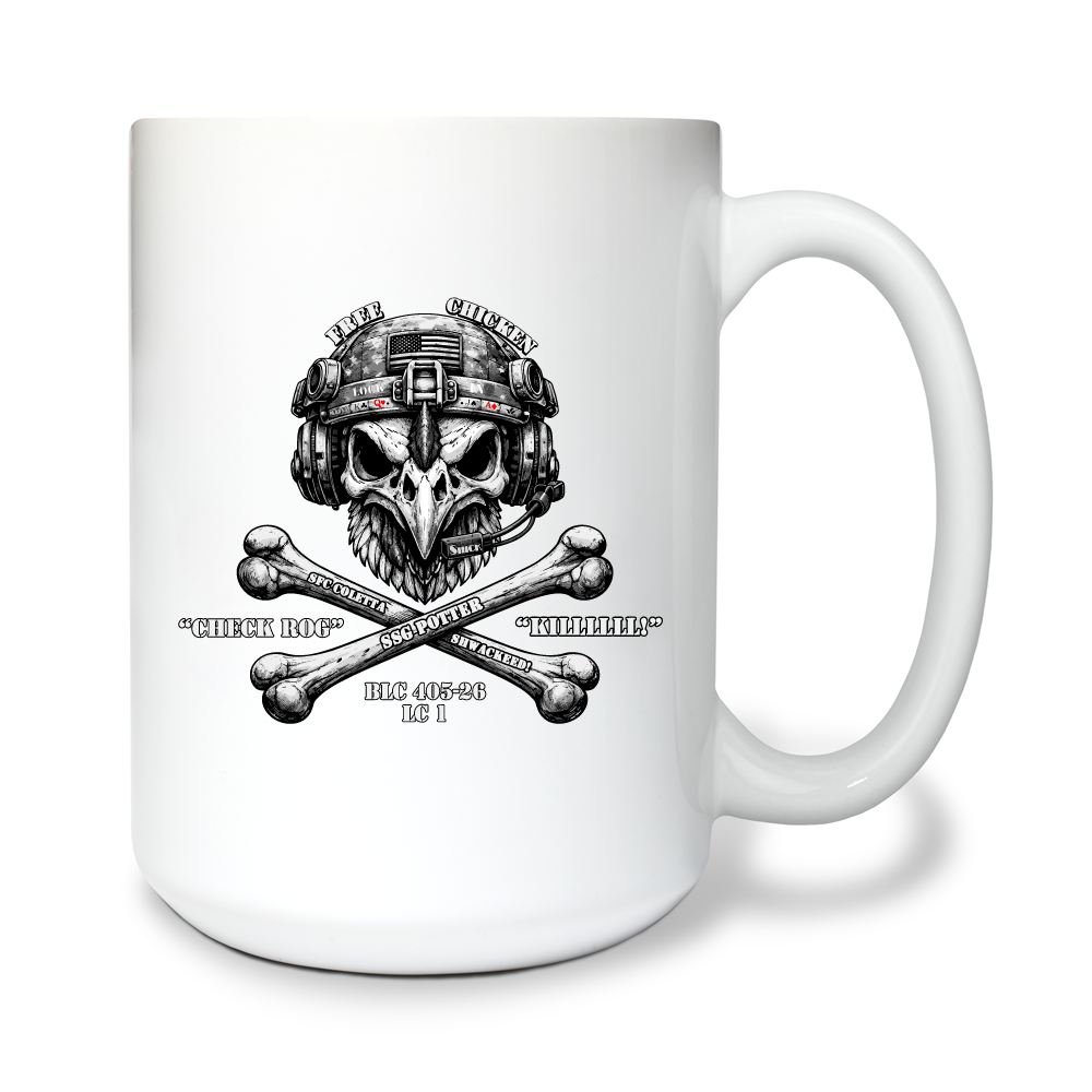BLC 405-26 15 oz White Ceramic Mug - 0AhajM