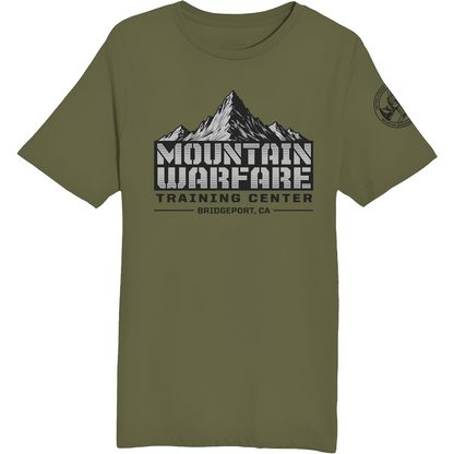Marine Corps Mountain Warfare Training Center Comfort Unisex Cotton SS Tee - NgJ0dg