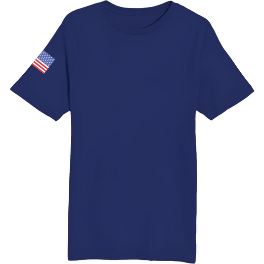 Emblem Basics Comfort Unisex Cotton SS Tee - Color Flag
