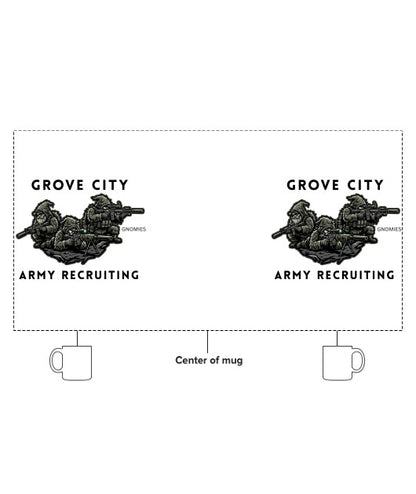 Grove City Army Recruiting Ceramic Mug - dUwaN5