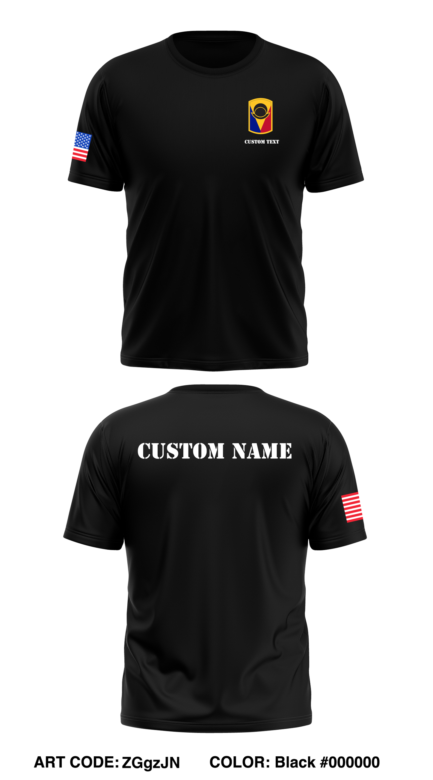 CUSTOM 53rd Brigade Core Men's SS Performance Tee - ZGgzJN