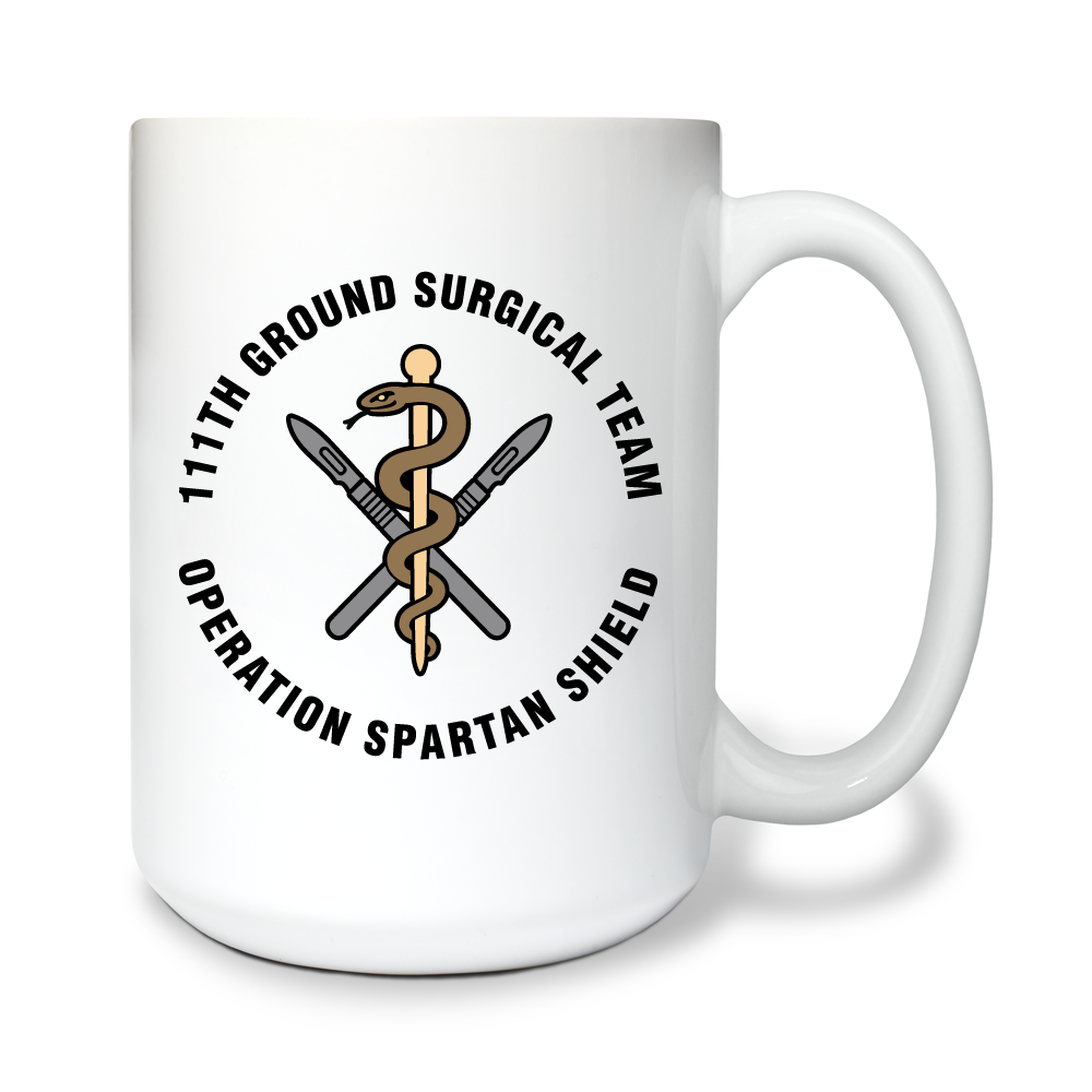 111th Ground Surgical Team Ceramic Mug - 6qSFpK