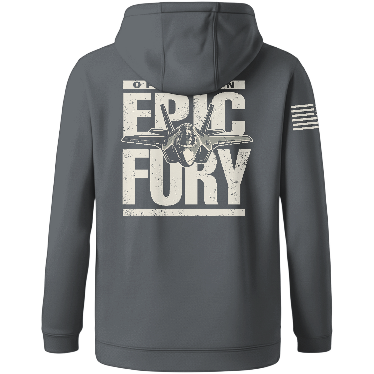 CUSTOM Operation Epic Fury Hi-Tech Performance Hoodie - Plane