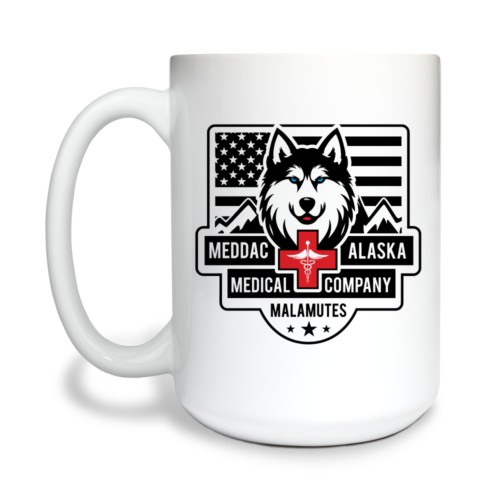 MEDDAC-ALASKA 15 oz White Ceramic Mug - OhD9kn