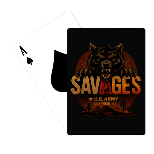 Surprise Recruiting Station Playing Cards - Vy4c9s