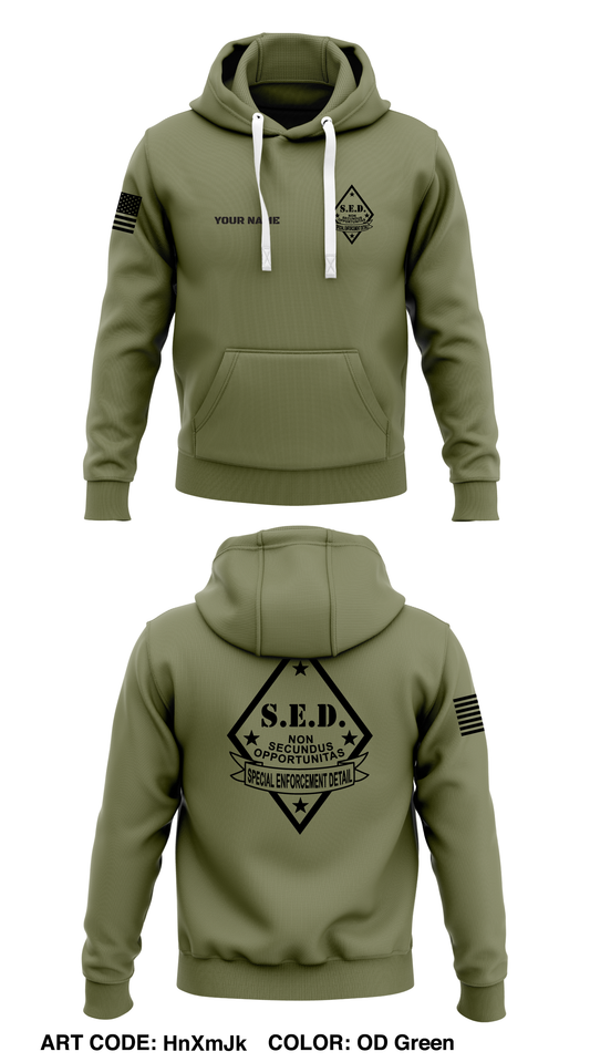 CUSTOM SED Store 1  Core Men's Hooded Performance Sweatshirt - HnXmJk