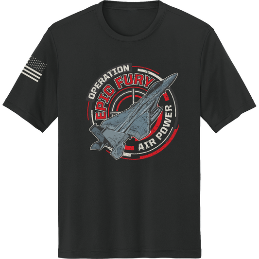 CUSTOM Operation Epic Fury Hi-Tech SS Performance Tee - Launch