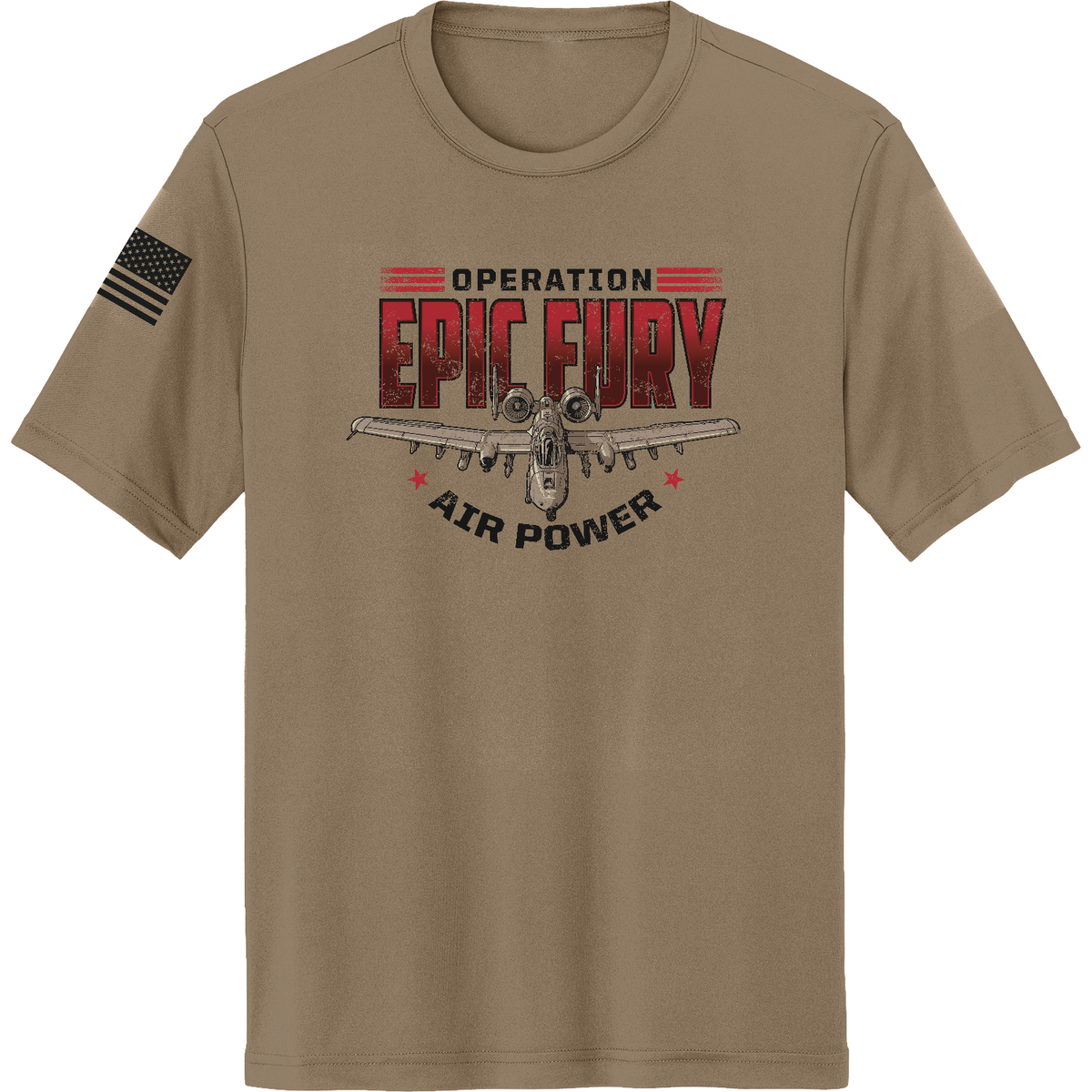 CUSTOM Operation Epic Fury Hi-Tech SS Performance Tee - Thunder