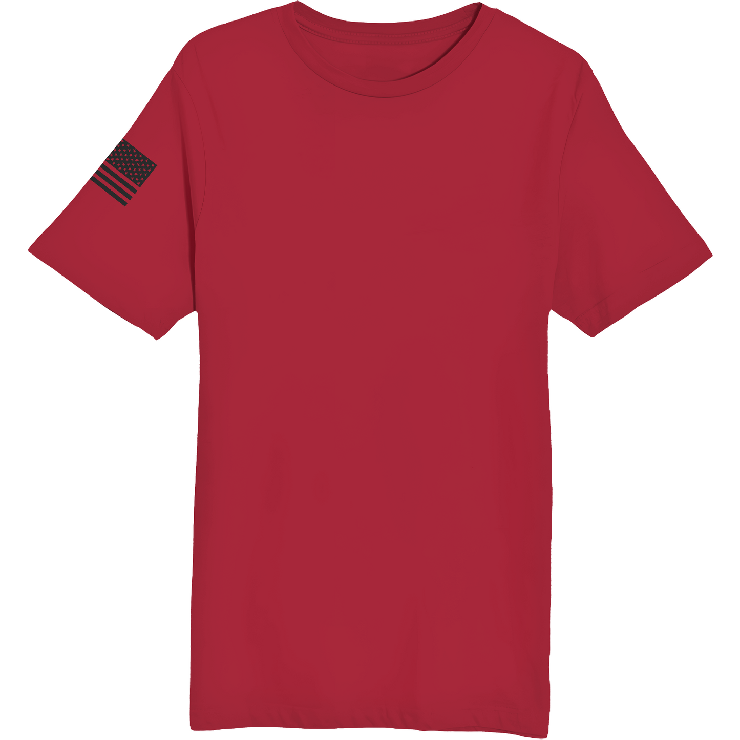 Emblem Basics Comfort Unisex Cotton SS Tee - Black Flag