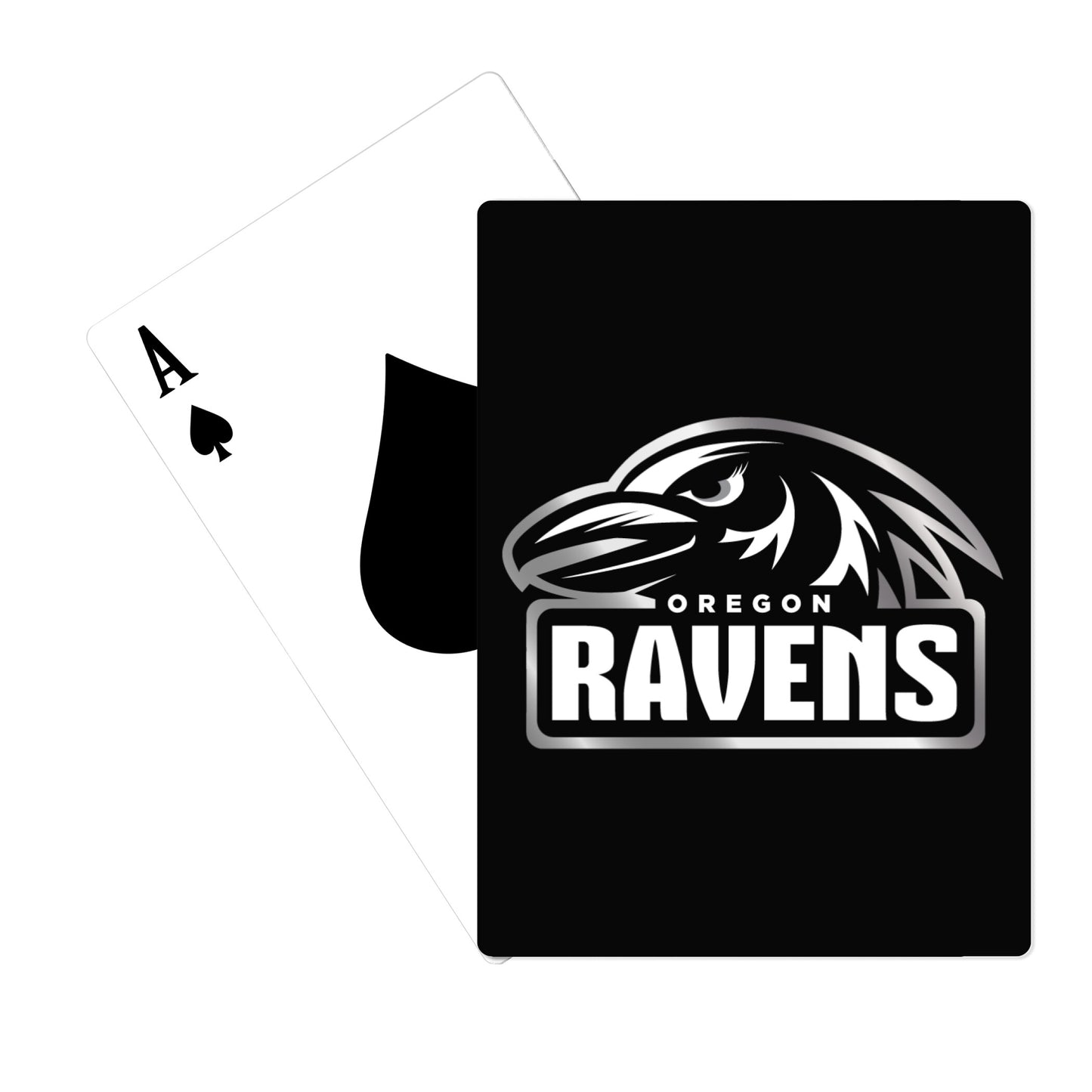 Oregon Ravens Football Fundraising Collection Playing Cards - v35gvc