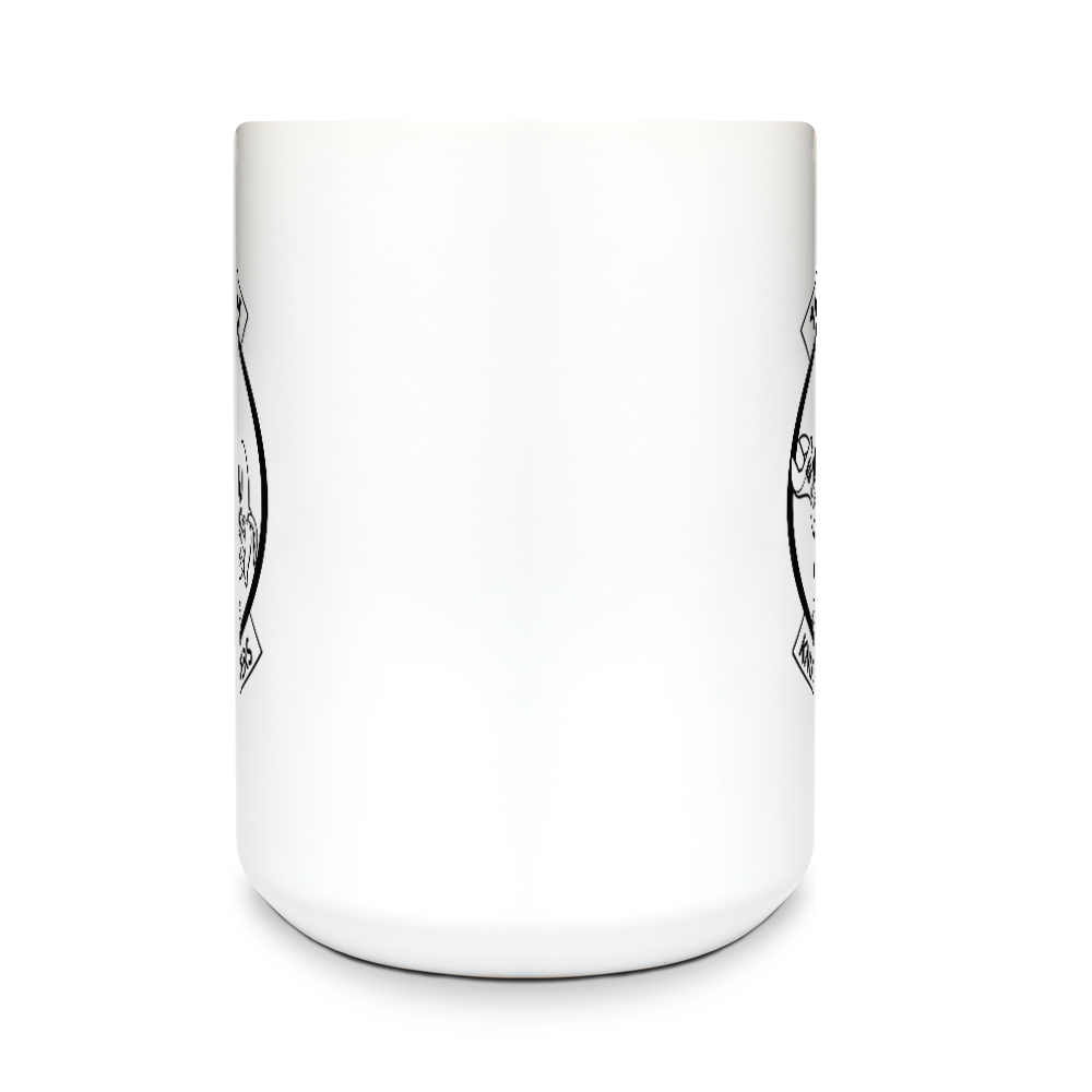 166th Vehicle Maintenance Flight 15 oz White Ceramic Mug - bYwXH5
