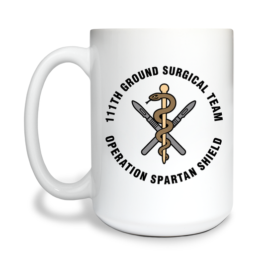 111th Ground Surgical Team Ceramic Mug - 6qSFpK