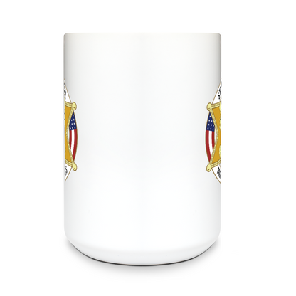 SPPS 15 oz White Ceramic Mug - xrGeFV
