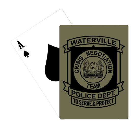 Crisis Negotiation Team Playing Cards - TXrzYK