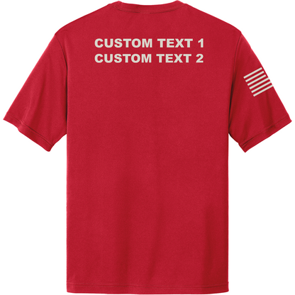 CUSTOM Operation Epic Fury Hi-Tech SS Performance Tee - Plane