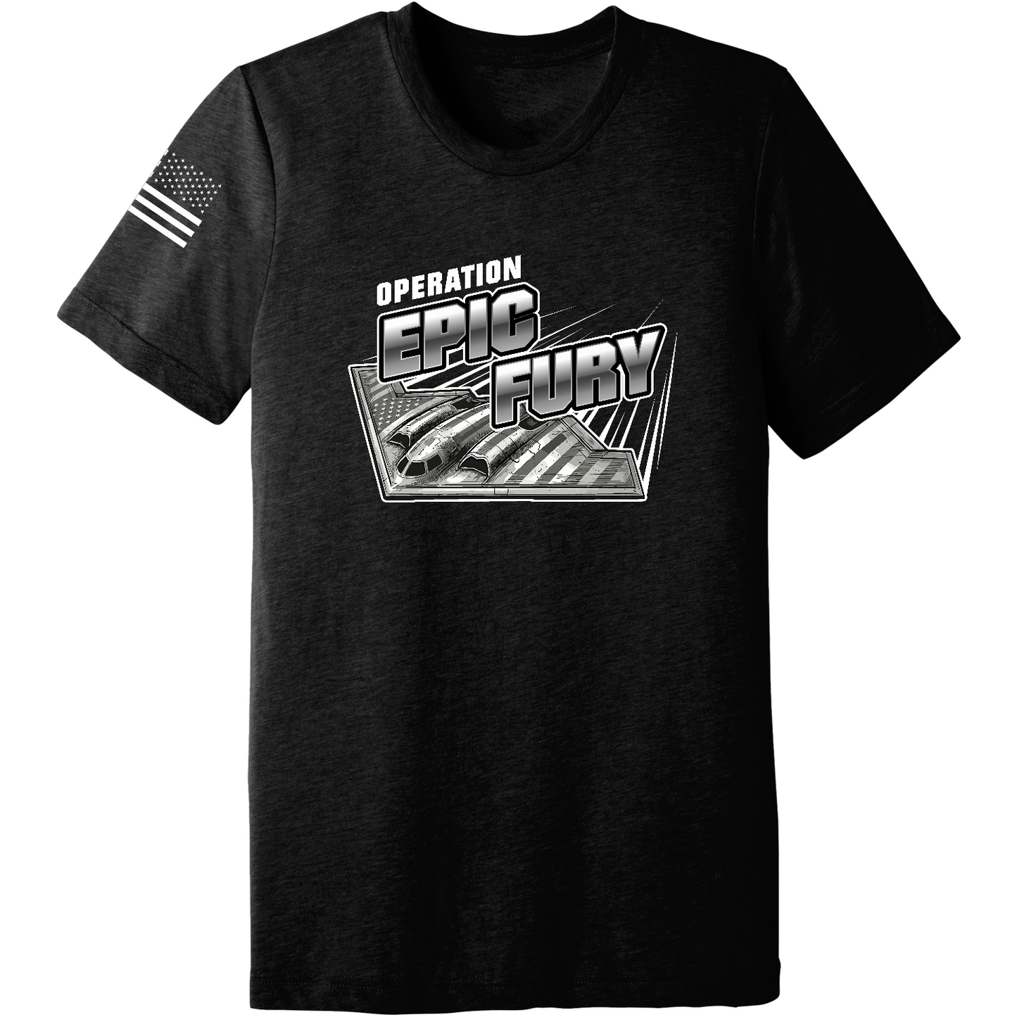Operation Epic Fury Comfort Unisex Triblend SS Tee - Supersonic