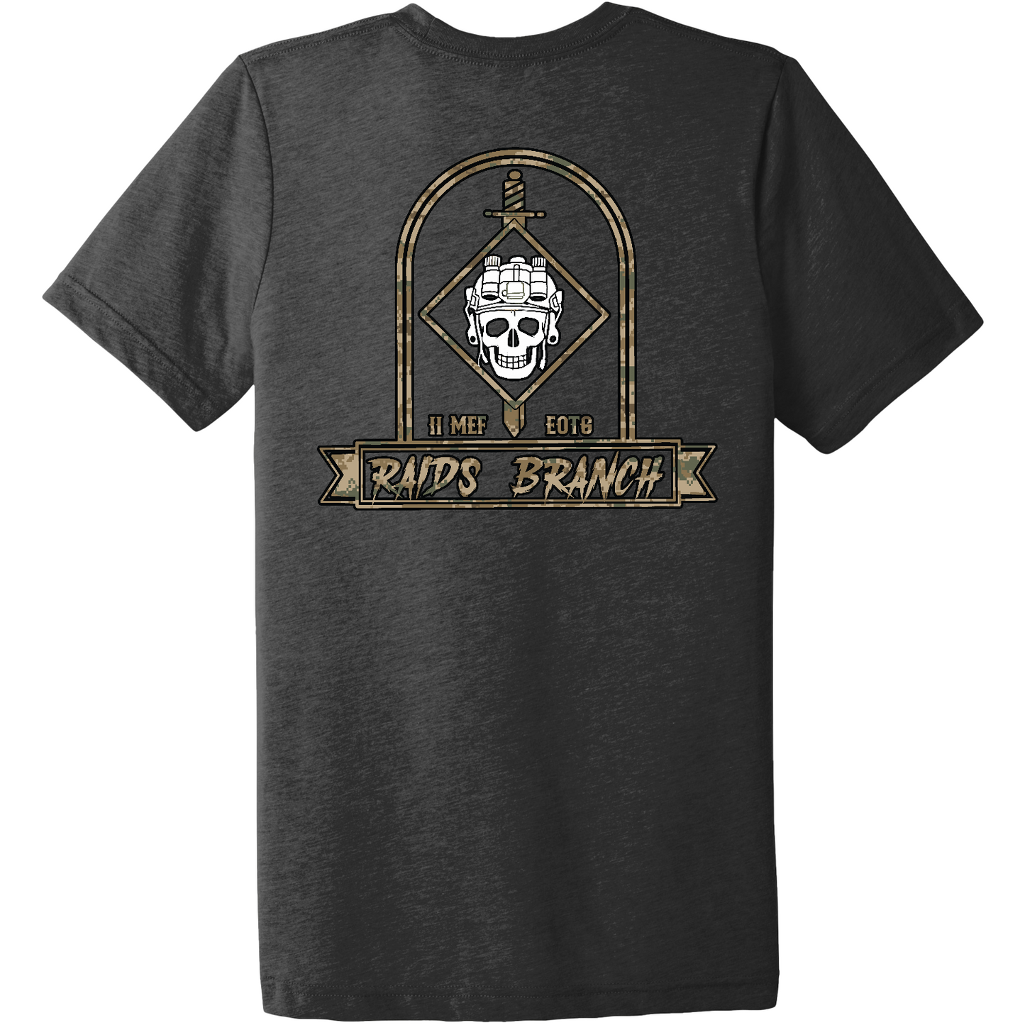 II MEF EOTG, Amphibious Raids Branch Comfort Unisex Triblend SS Tee - 9T3JPV