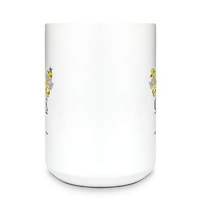 Core 4  15 oz White Ceramic Mug - NwXc4E