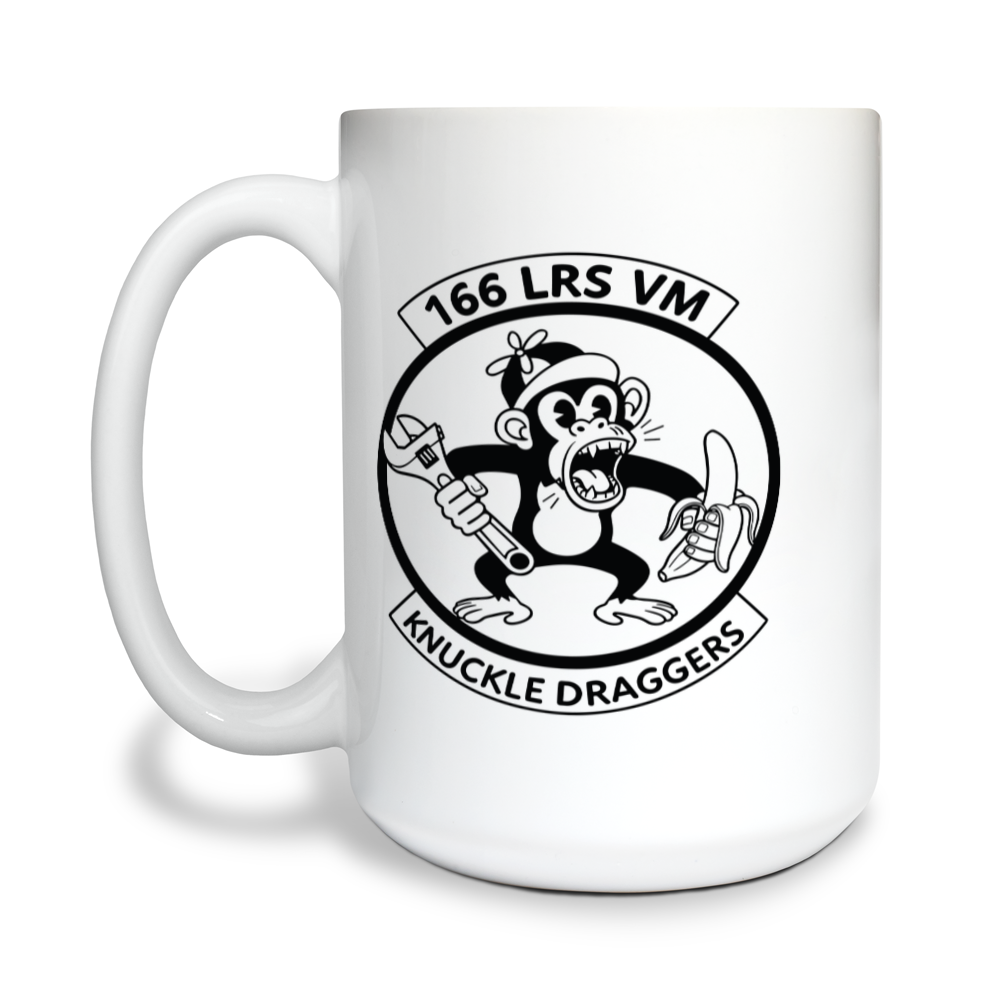 166th Vehicle Maintenance Flight 15 oz White Ceramic Mug - bYwXH5