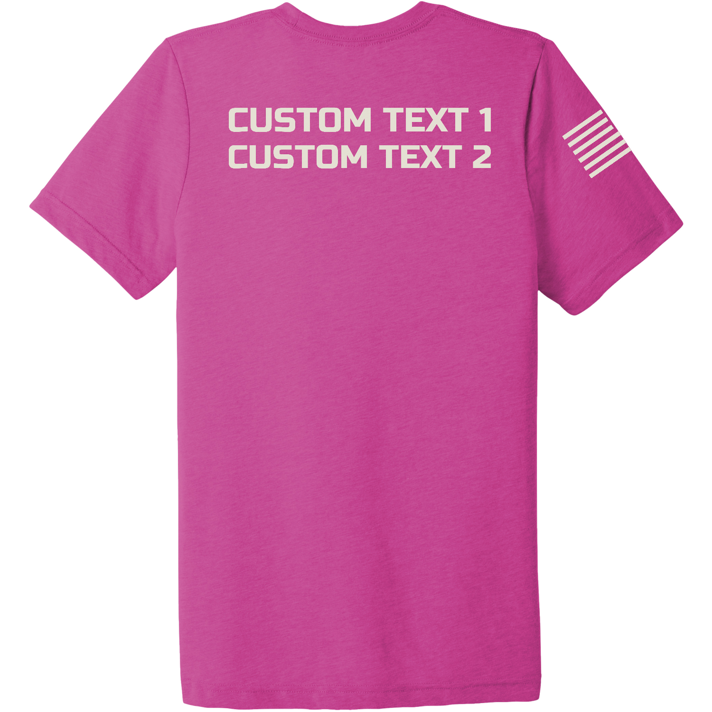 CUSTOM Operation Epic Fury Comfort Unisex Triblend SS Tee - Flag