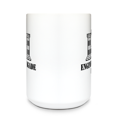 111th Engineer Brigade HHC 15 oz White Ceramic Mug - ZMrZqr