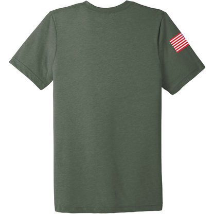 Emblem Basics Comfort Unisex Triblend SS Tee - Color Flag